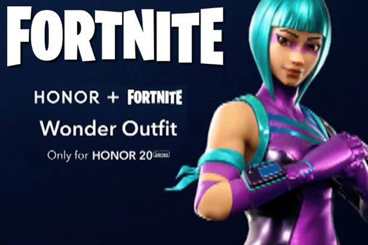 Fortnite : Wonder, nouveau skin en partenariat avec Honor