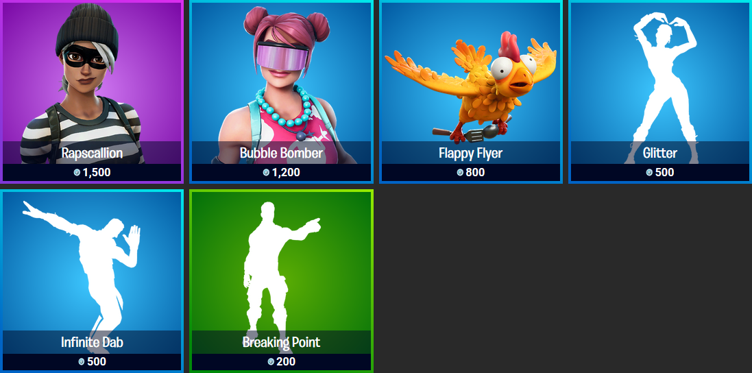 fortnite-5-novembre-boutique