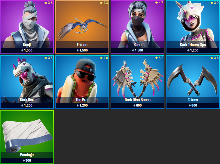 fortnite-9-novembre-boutique