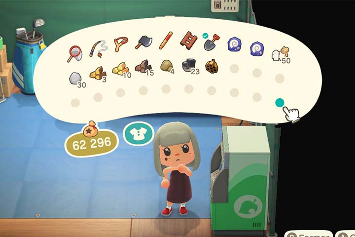 Animal Crossing New Horizons : Poches, augmenter la taille de votre inventaire, guide et astuce