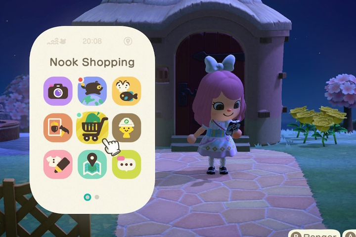 Animal Crossing New Horizons : Nook Shopping, débloquer l'application