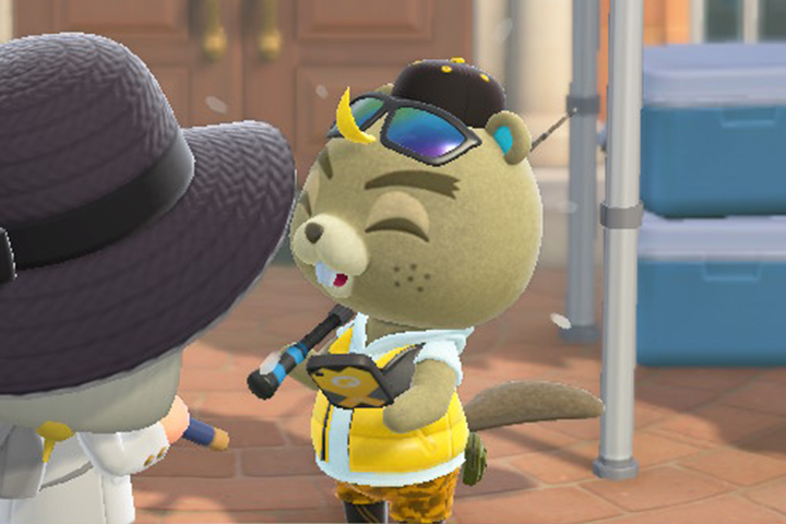 Animal Crossing New Horizons : Pollux et les poissons, infos sur le personnage