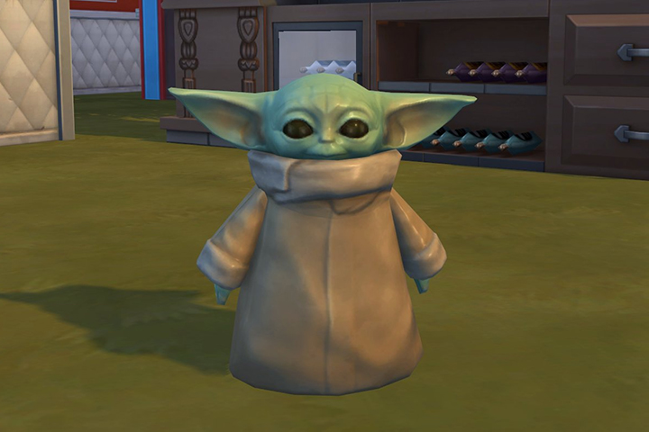 Sims 4 x Star Wars : Statue Baby Yoda, comment se la procurer ?