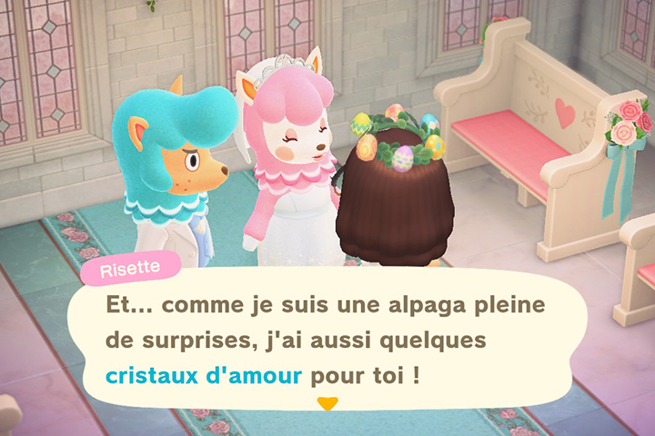 A quoi servent les cristaux d'amour dans Animal Crossing : New Horizons ?