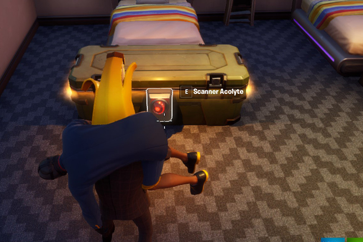 Fortnite : Ouvrir des coffres verrouillés par un scanner d'identité, défi semaine 2 saison 2