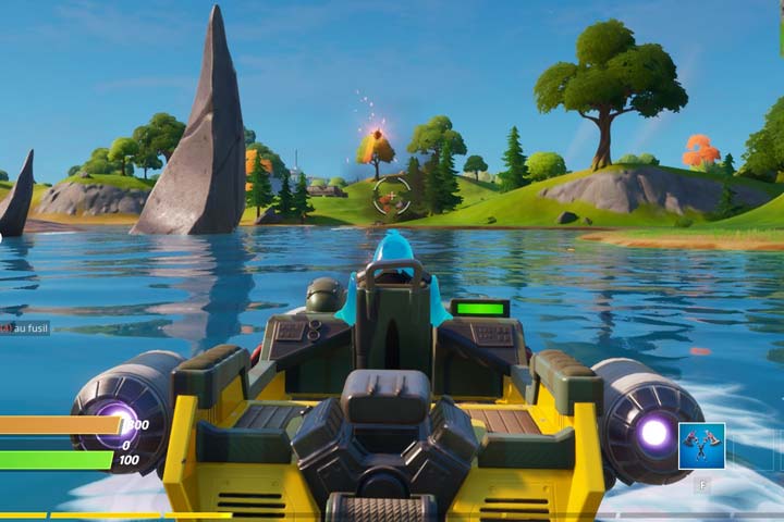 Fortnite : Nerf des bateaux dans le patch 11.50