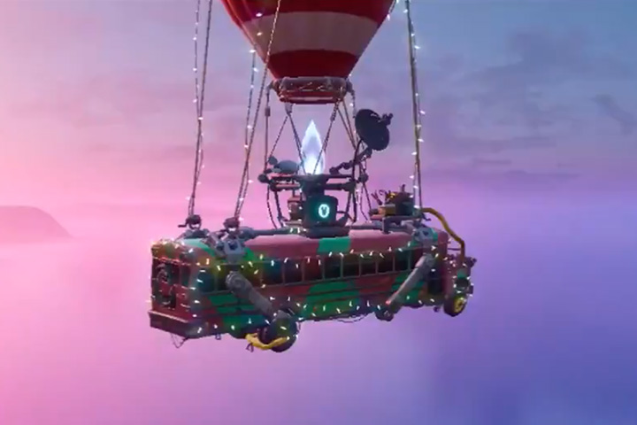 Fortnite : Bus de combat de Noël, la piste son a fuité !