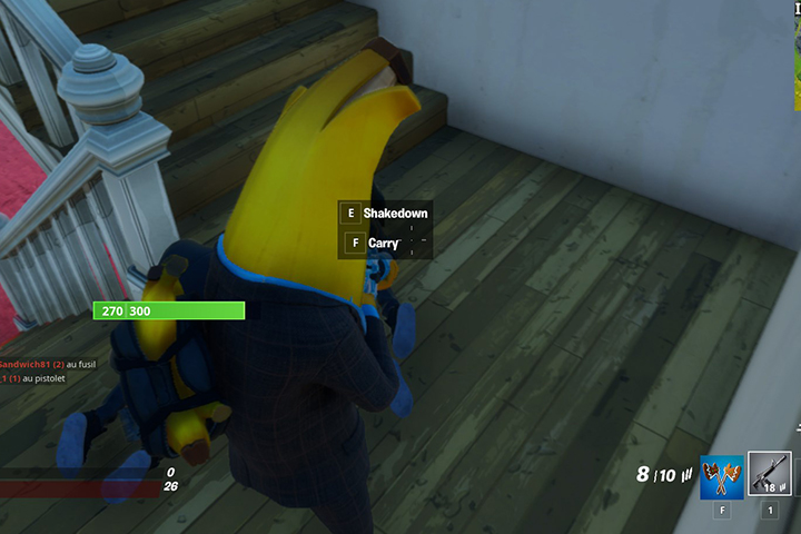 Fortnite : Extorquer des acolytes K.O dans plusieurs parties, défi semaine 2 saison 2