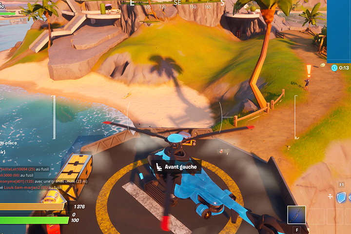 Fortnite : Atterrir au Requin et visiter l'Agence en une seule partie, défi semaine 8 saison 2