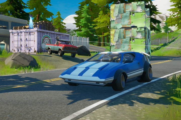 Voitures dans Fortnite, une date de sortie en juillet ?