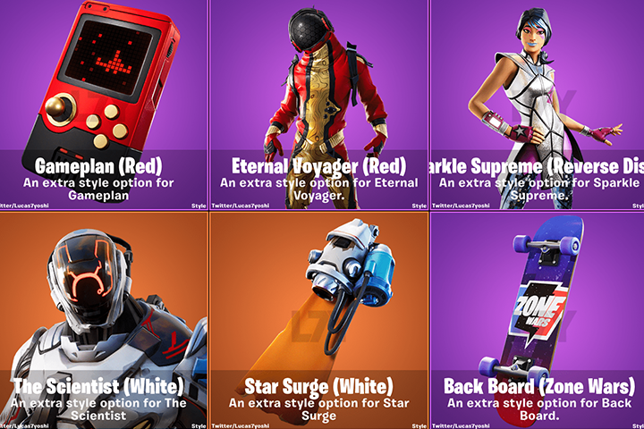 Fortnite : Fuite de cosmétiques, skins, pioches, accessoires de dos après la mise à jour 10.40
