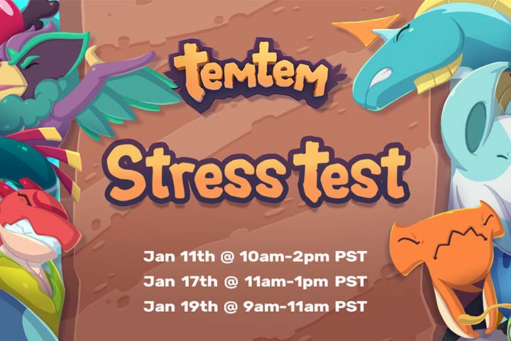 Temtem : Stress test, comment y participer et tester le jeu en avance ?
