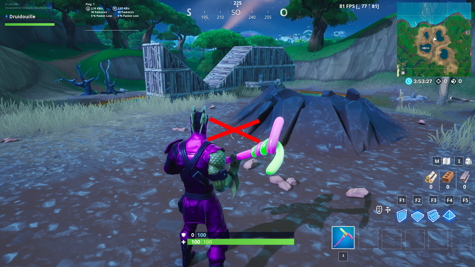 fortnite-défis-bouteille-cible-poisson