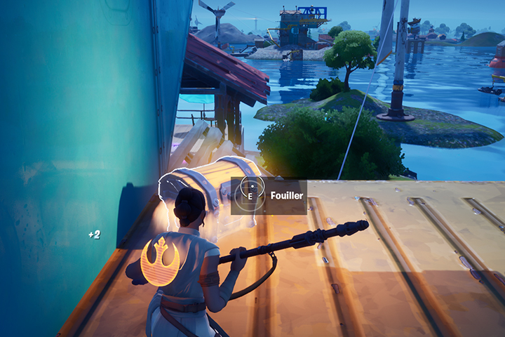 Fortnite : Rickety Rig, fouiller des coffres ou des boîtes de munition, défi semaine 1 saison 3