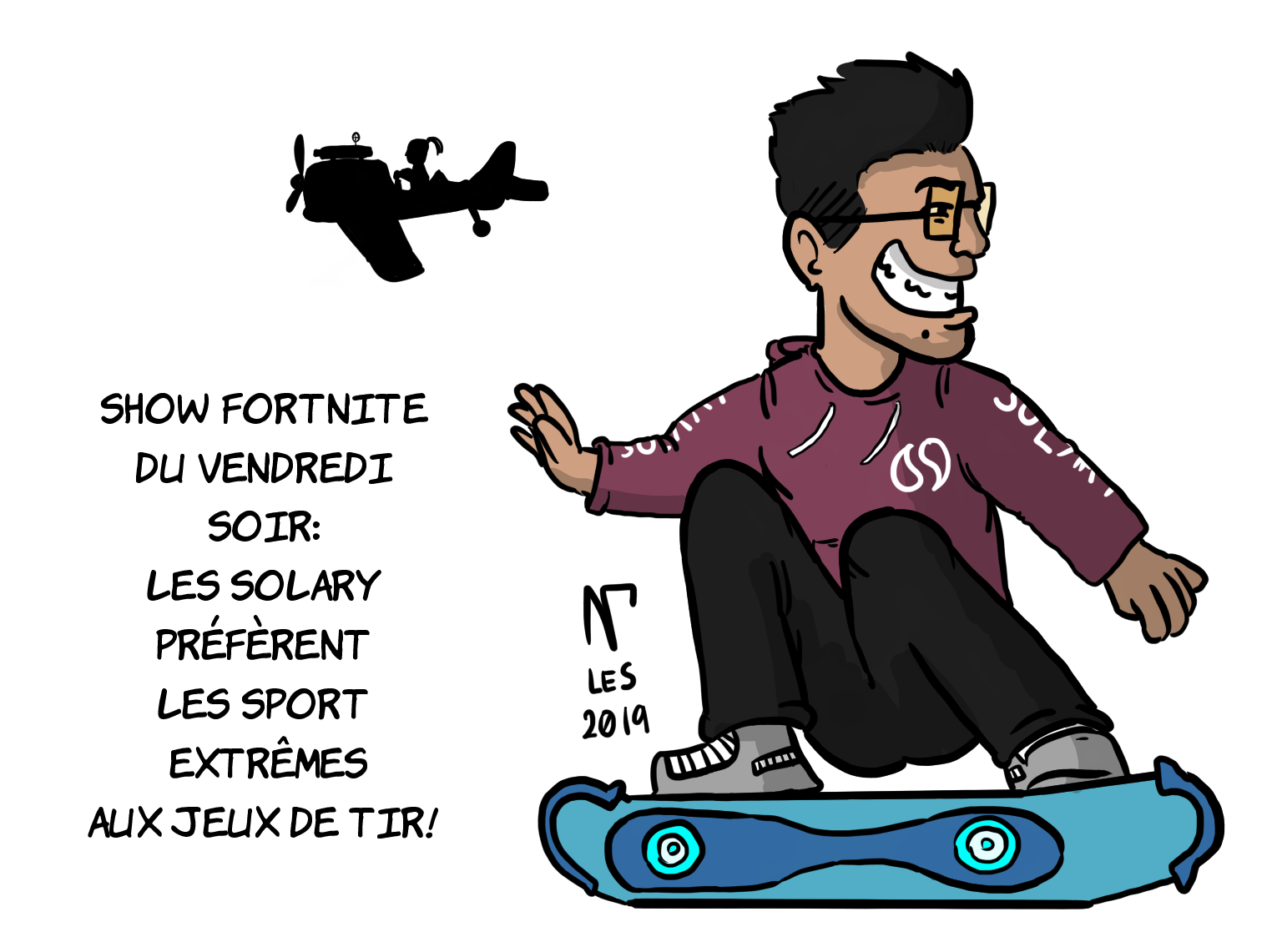 Revivez la LES en dessins !