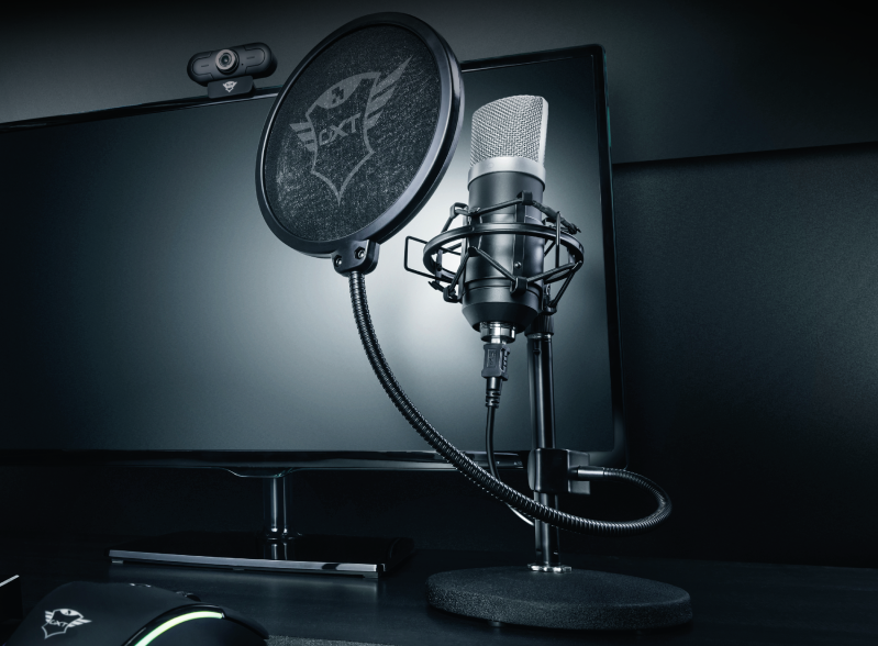 Test du micro Trust GXT 252 Emita, micro gaming et streaming USB