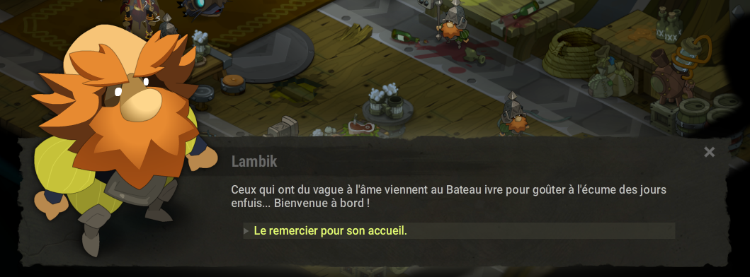 Quête « Frappez, ami, et entrez »