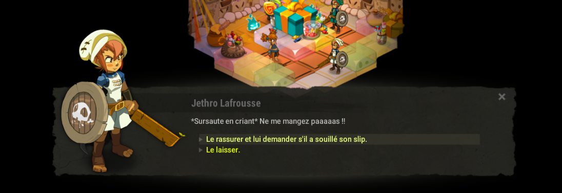 Quête « Une friandise pas comme les autres »