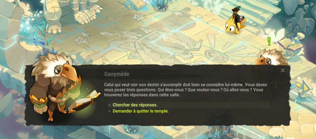 Quête « Réponses à tout »