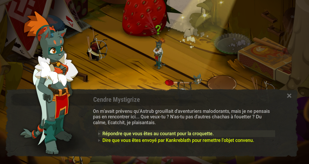 1ère quête : L'aventure miniature