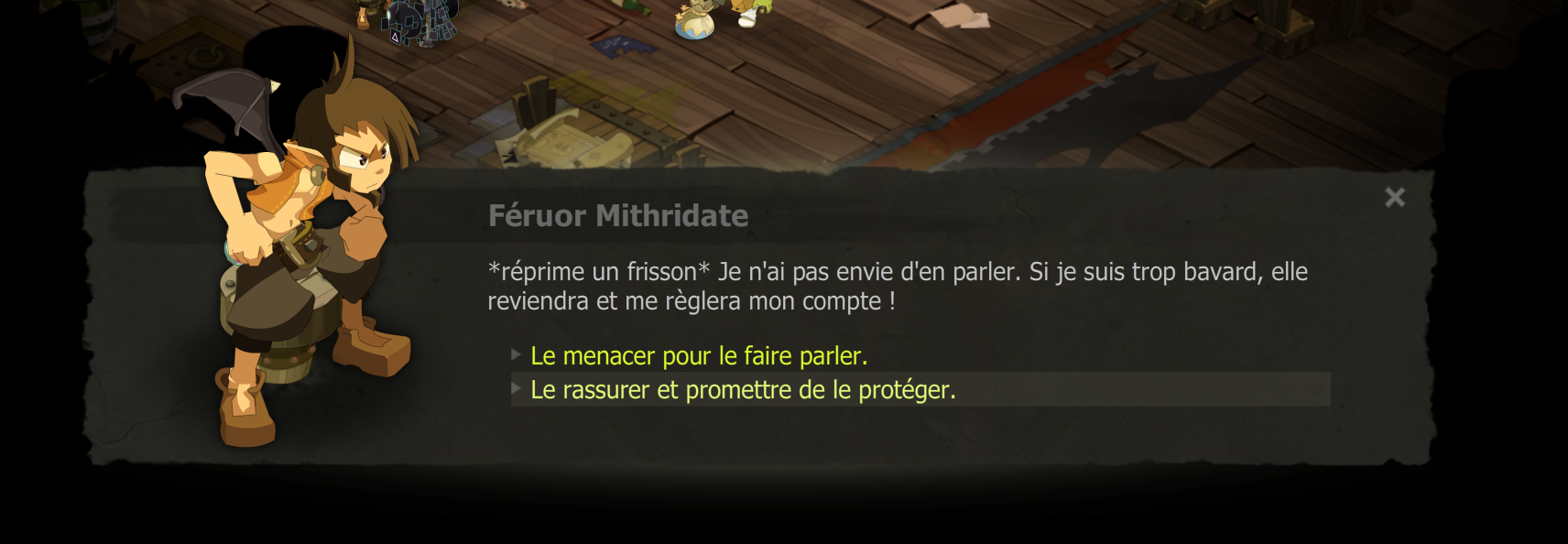 Quête « Le fléau de Burin »