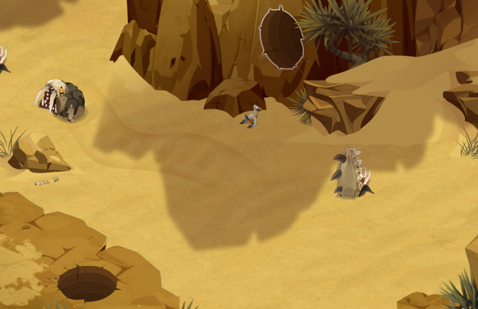 Rencontrer le dieu Ouginak et se transformer en Dauge