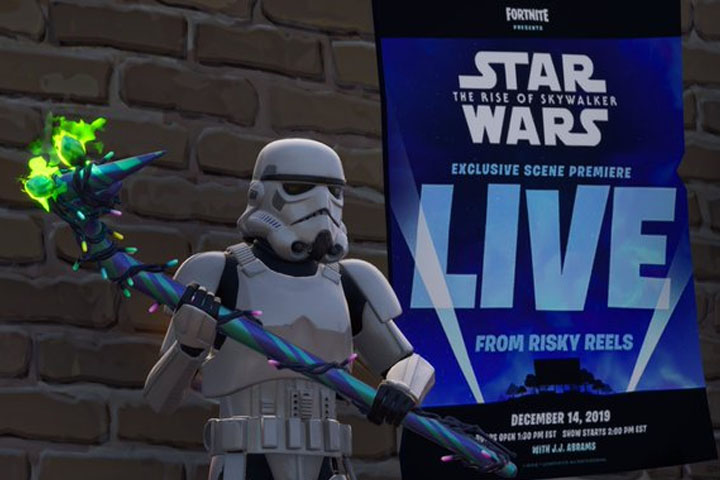 Fortnite : Star Wars à Risky Reels, un extrait du film devrait être diffusé, date, infos et heure