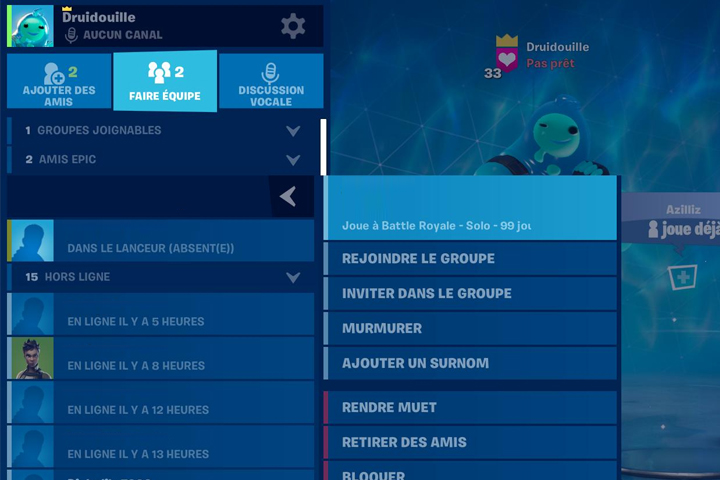 Fortnite : Surnom, comment renommer un ami ?