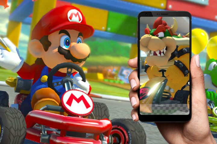 Mario Kart Tour : Pilote cornu, défi pour avoir un score d'au moins 7000