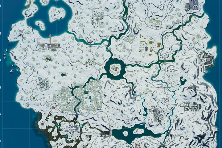 Fortnite Neige : Nouvelle carte, la map va être enneigée pour Noël