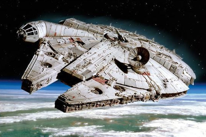 Fortnite : Skin Faucon Millenium de Star Wars en cadeau