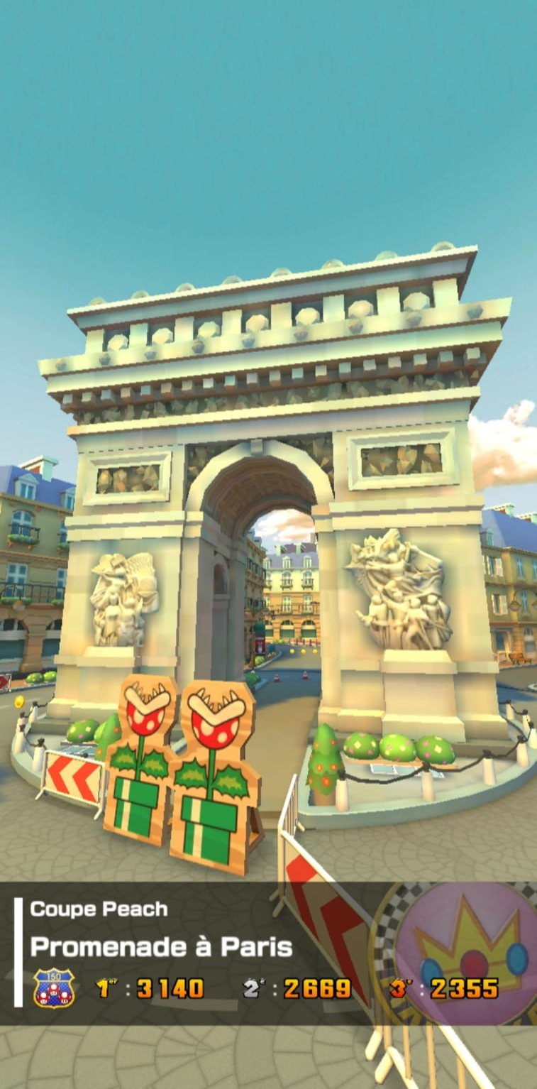 Mario Kart Tour : Défis Paris, astuce et liste