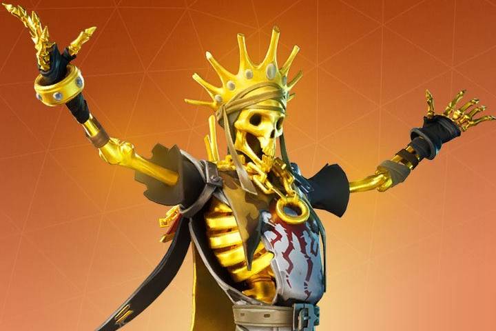 Fortnite : Skin squelette d'or, le teasing de la saison 2 fait penser à Oro