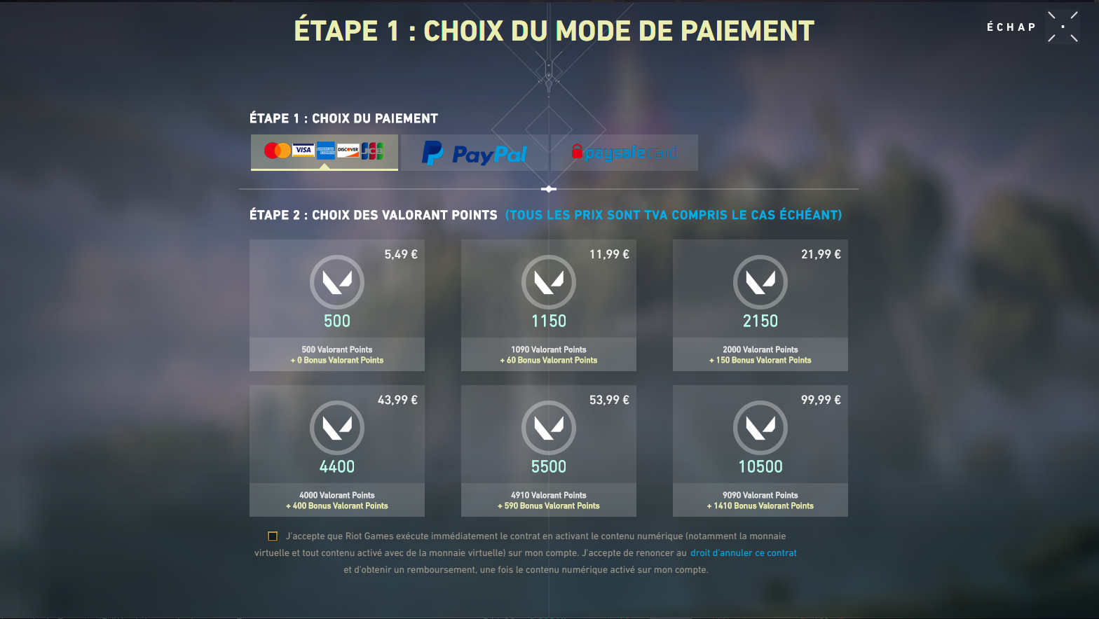 VALORANT Points (VP) et Radianite gratuit, comment avoir la monnaie du jeu sans payer ?