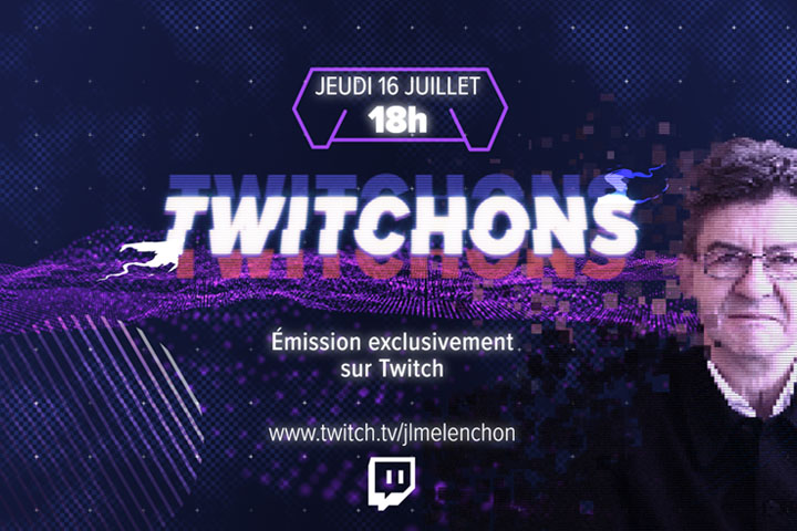 Mélenchon sur Twitch : L'émission Twitchons revient, date et infos
