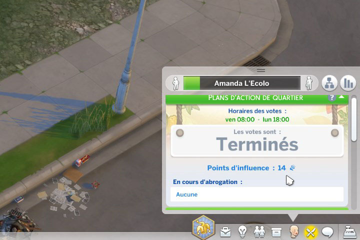 Sims 4 : Points d'influence pour voter, comment en avoir avec un cheat code ?