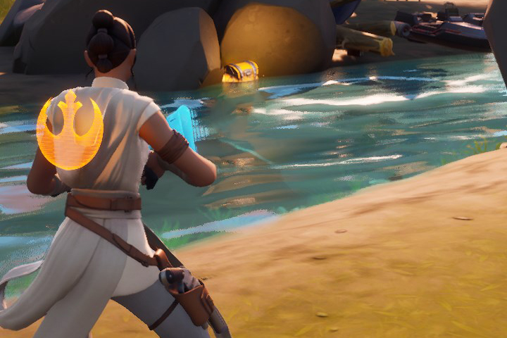 Fortnite : Visiter le Requin, le repos des rapides et la gorge grandiose, défi semaine 7 saison 2
