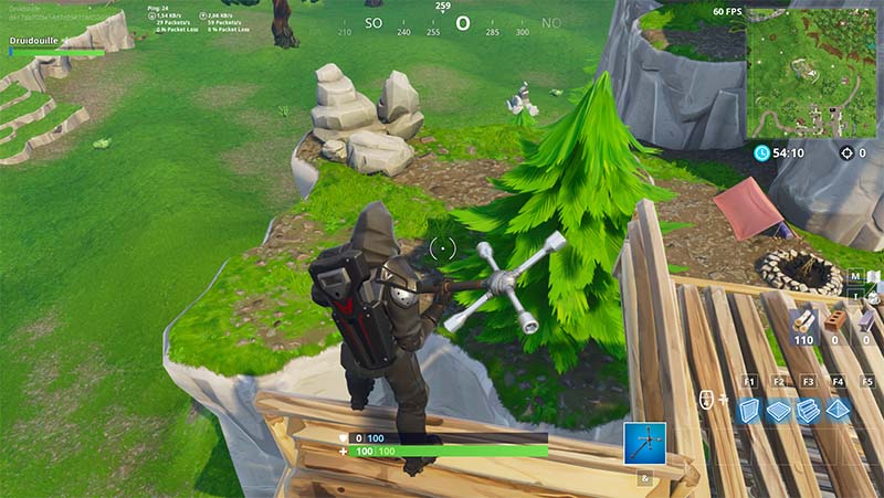 Défi : Suivre la carte de Shifty Shafts