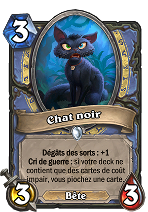 Hearthstone Chat Noir Panthéon