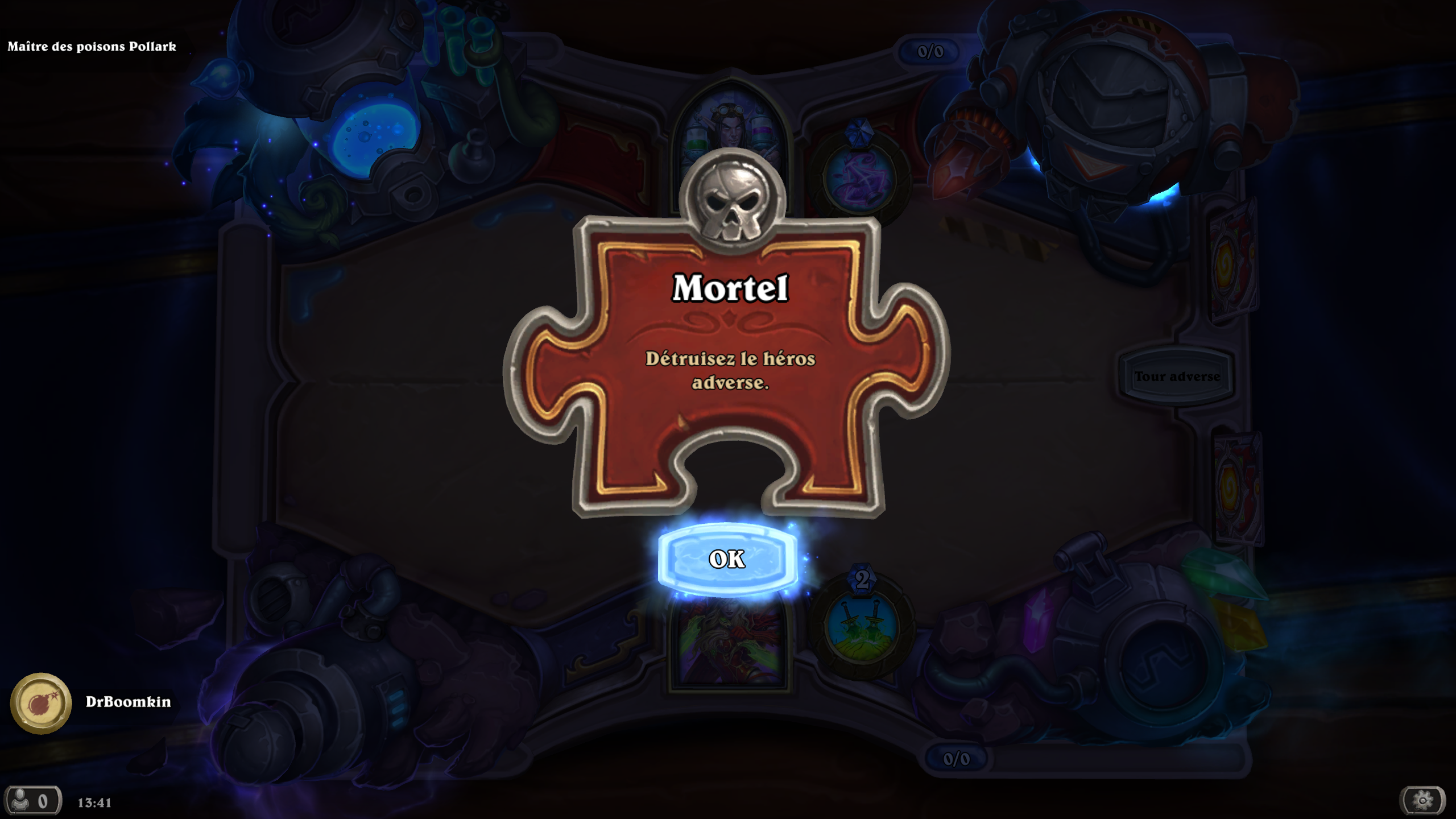 HS : Labo des casse-tête Mortel Électra Raz-de-Tempête