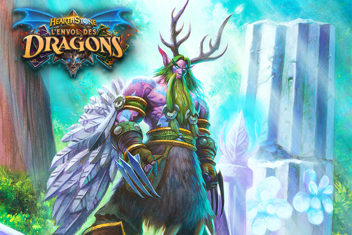 L'Envol des Dragons : Druide Treant, deck de l'extension Hearthstone