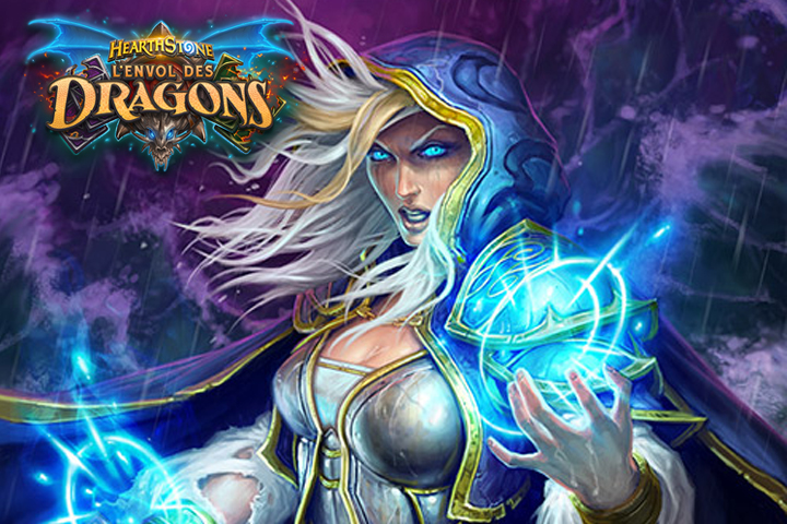 L'Envol des Dragons : Mage Highlander Dragon, deck de l'extension Hearthstone