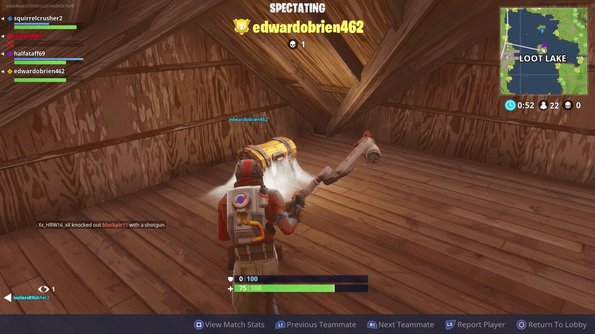 Défi : coffres à Loot Lake