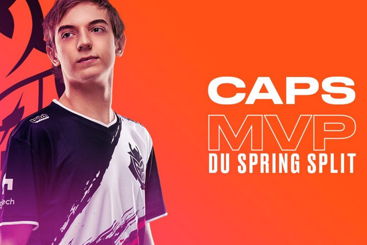 LoL : Caps élu MVP du Spring Split - LEC 2019
