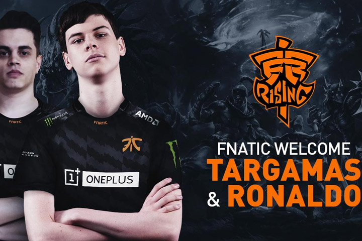 LoL : Fnatic recrute Targamas et Ronaldooo pour son équipe academy