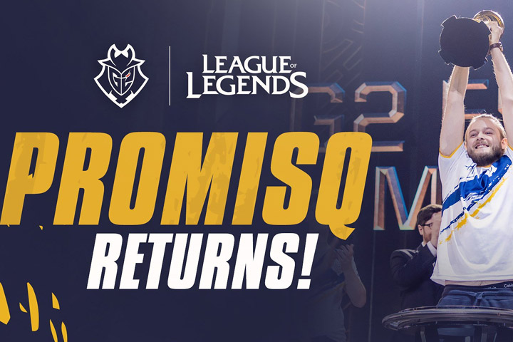 LoL : Promisq de retour comme remplaçant jusqu'aux Worlds