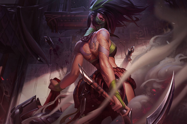 Patch LoL 8.22 : Nerfs d'Akali