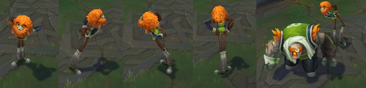 LoL Skin Ivern Roi du Dunk PBE