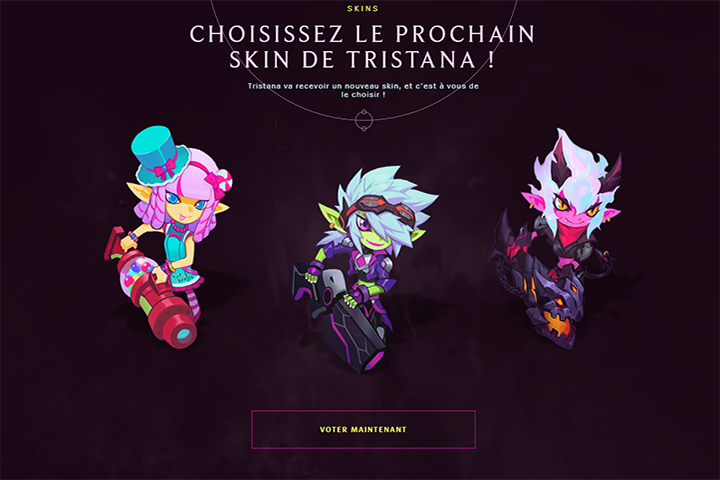 LoL : Vote pour le prochain skin de Tristana
