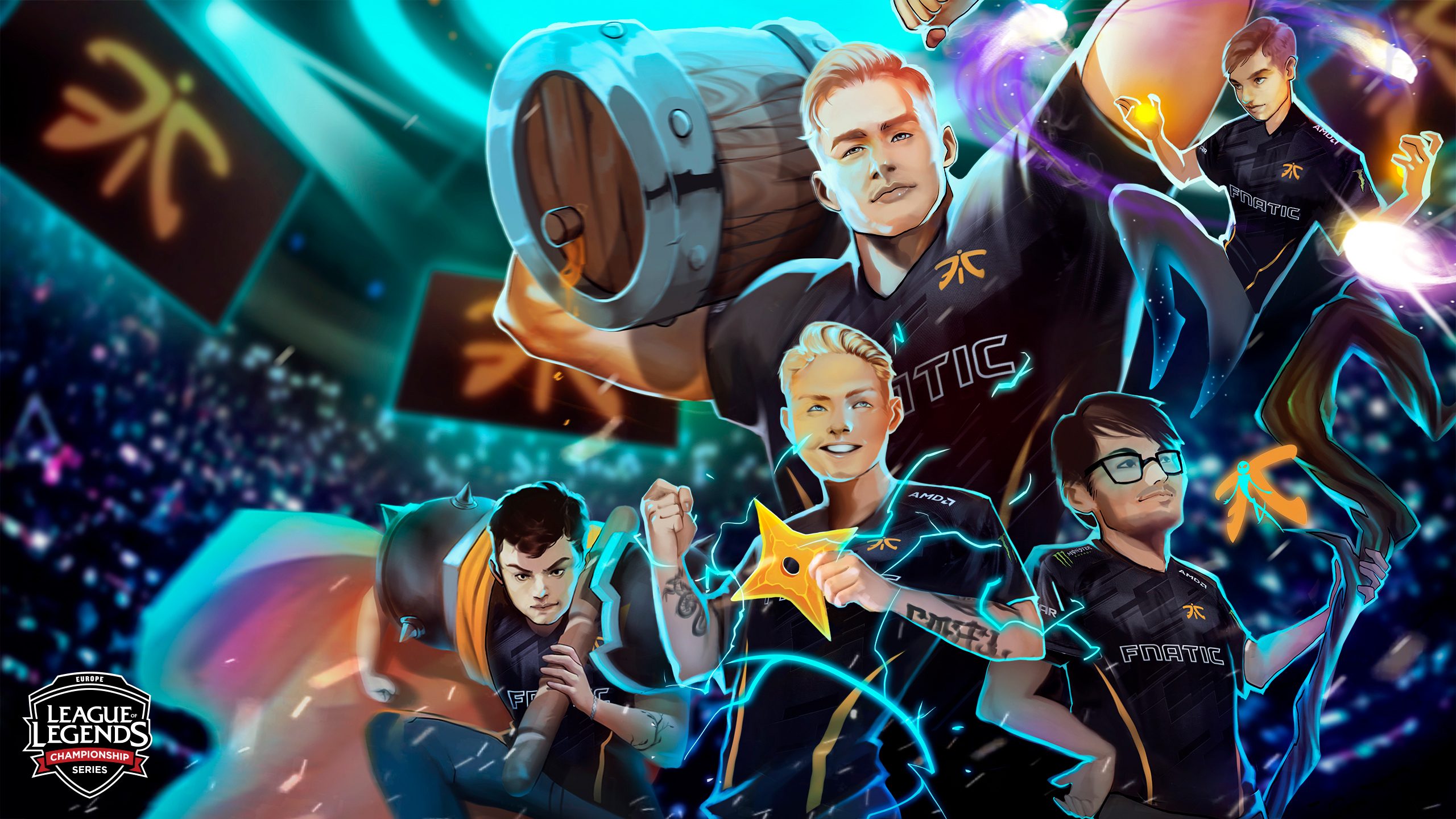 Wallpapers des équipes LCS EU